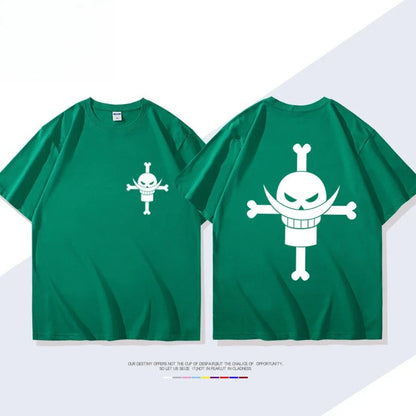 Printed Short Sleeve T-shirt Men's Women's Fashion Loose Cotton Top
