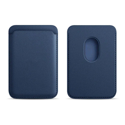 For Magsafe Wallet Card Holder Case For Apple iPhone 17 16 15 14 13 12 Pro Max Magnetic Leather Bag Adsorption Cover Accessory