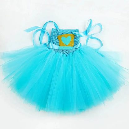 Super Kitty Costumes for Girls Super Cat Tutu Dress for Kids Christmas Halloween Outfits Children Animal Clothes with Eyes Patch