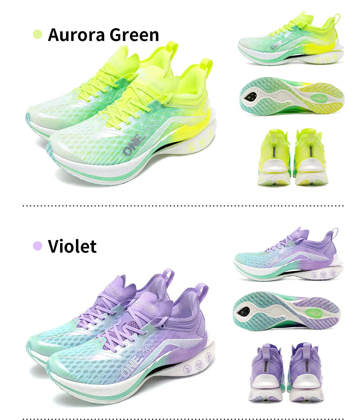 2025 Professional Marathon Running Shoes for Men Anti-slip Ultra-light Rebound Athletic Carbon Plate Sport Shoes Sneakers