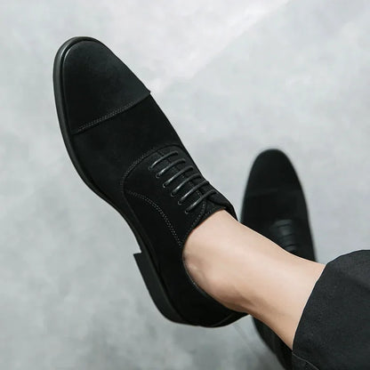 Dress Oxfords Men's Formal Shoes Casual Business Flats Leisure Footwear Party Loafers Retro Men Moccasins Zapatillas Para Hombre