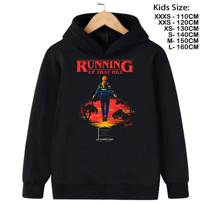 Hoodies Kids Cartoon Anime Print Clothes Streetwear Basic Boys Tops Children Sweatshirts