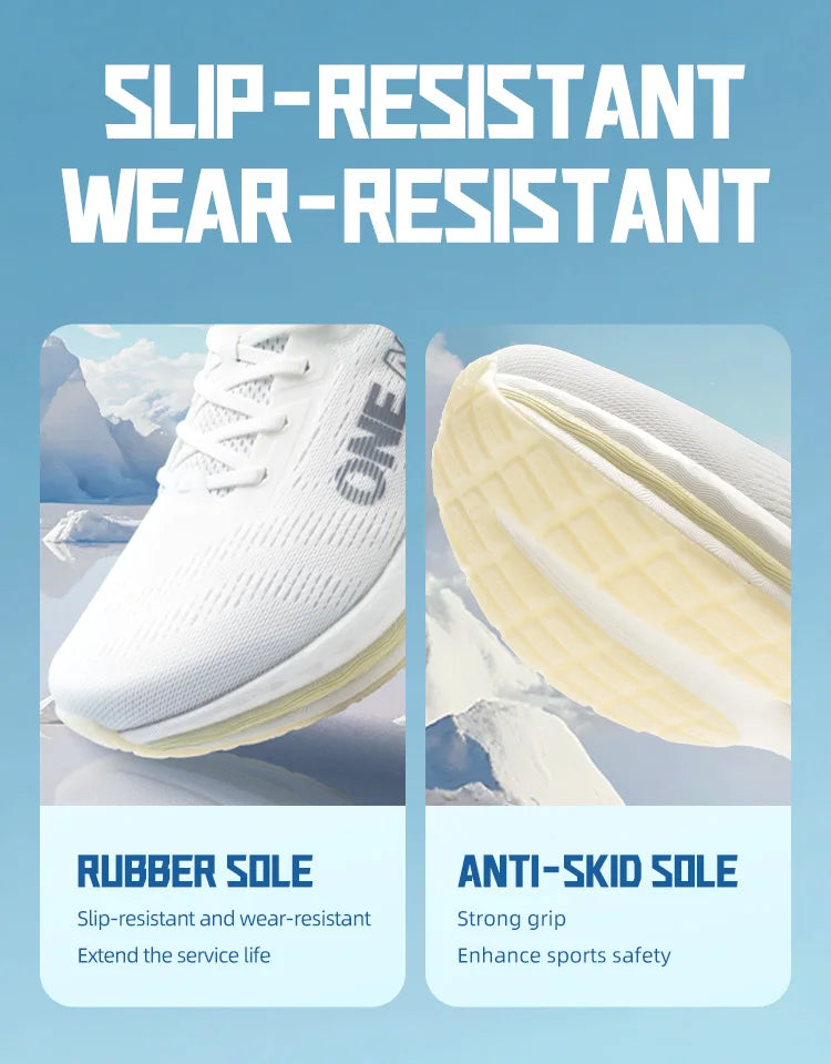 Breathable Jogging Shoes Running Shoes Air Cushion Athletic Couple Trainers Sport Outdoor Women Walking Sneakers