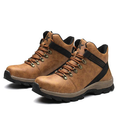 Safety Shoes Men Lightweight Sneaker Steel Toe Cap Shoes Anti-smash Puncture-Proof Work Safety Shoes Protective Boots Work Shoes