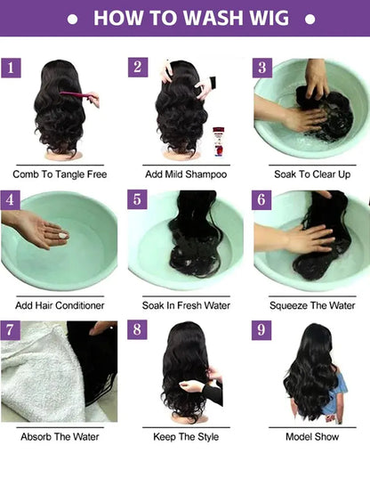 Chocolate Brown Deep Wave Frontal Wig Colored #4 Deep Curly Lace Front Human Hair Wigs Remy 13x4 HD Lace Frontal Wigs For Women