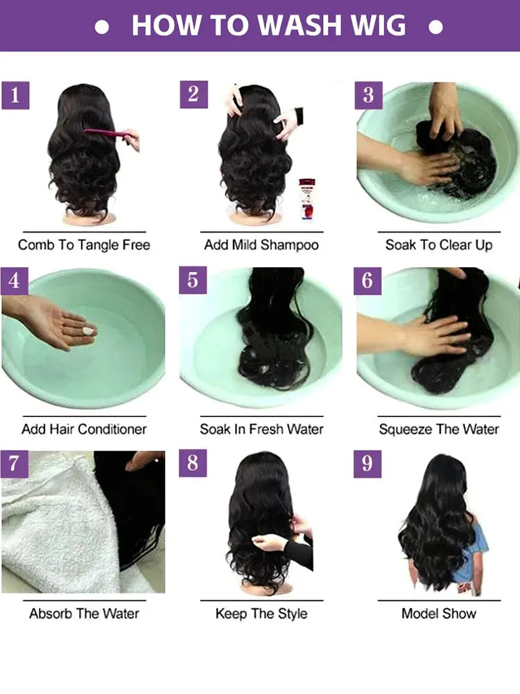 Body Wave 13x6 Hd Lace Frontal Wig Human Hair Glueless Wet And Wavy Wig For Women 13x4 Body Wave Lace Front Human Hair Wigs