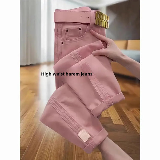 Women Loose Fit Pear Shape Old Style Pants