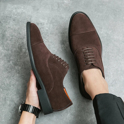 Dress Oxfords Men's Formal Shoes Casual Business Flats Leisure Footwear Party Loafers Retro Men Moccasins Zapatillas Para Hombre