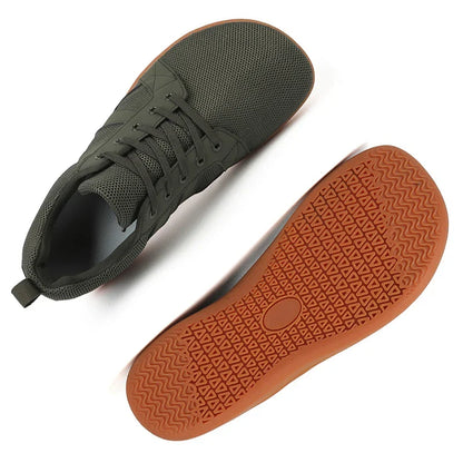 Men's Wide Minimalist Barefoot Sneakers | Unisex Zero Drop Sole | Optimal Relaxation