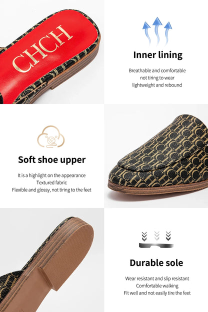 Fashion Shoes Lightweight Comfortable Slippers Slippers Offer Ladies Casual Shoes Pointed Flat Luxury Brand