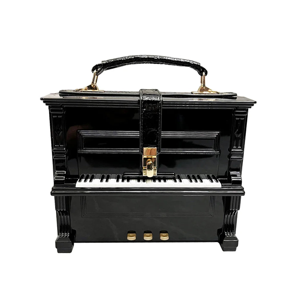 purses and handbags Luxury Designer crossbody shoulder bag For Women piano shape handmade bags Purse Messenger Bag banquet bag