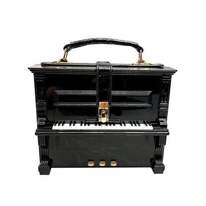 purses and handbags Luxury Designer crossbody shoulder bag For Women piano shape handmade bags Purse Messenger Bag banquet bag