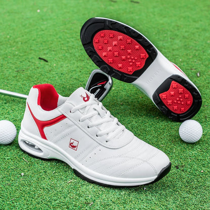 Men Golf Shoes Casual Breathable Waterproof Non-slip Golf Outdoor Training Shoes