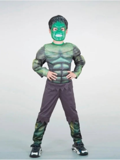 New  Hulk Costumes for kids/ Fancy dress/Halloween Carnival Party Cosplay Boy Kids Clothing Decorations Supplies