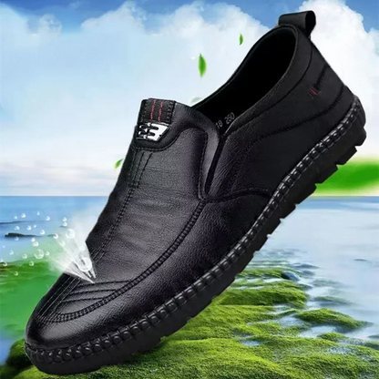 Fashion Men Business Shoes Mens Leather Loafers Luxury Brand Breathable Men Casual Shoes Slip on Male Boat Shoes Moccasins