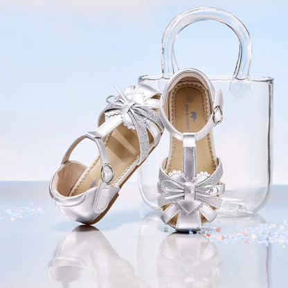 Baby Girls Sandals Summer Lovely Soft Leather Shoes Children's Princess Crystal Shoes Party Outdoor Cool DB2252034