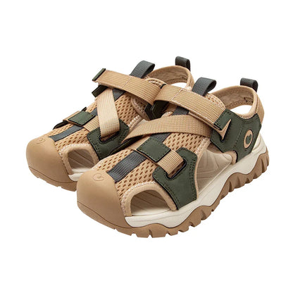 Water Shoes Boys and Girls Mesh Non-Slip Anti-Fall Lightweight Cushioned Sports Sandals Summer for Outdoor Play
