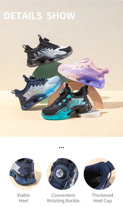 Summer Children Breathable Casual Shoes Non-slip Sneakers for Boys Girls School Walking Outdoor Sport Basketball Size 29-39