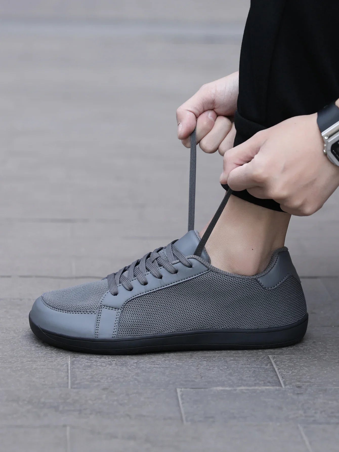 Wide Toe Casual Shoes for Men and Women Barefoot Soft Sole Flats Non Slip Walking Footwear Plus Size Comfortable