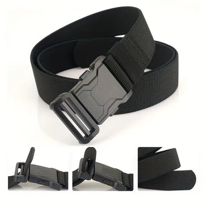 Tactical Waist Belt - Durable Automatic Buckle, Perfect for Outdoor Adventures, Unisex Accessories for Men and Women