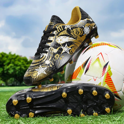New Kids Soccer Shoes Men Original Football Shoes Indoor Professional Football Field Boots Society Cleats TF/AG Sneaker Non Slip