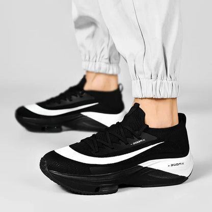 Men Running Shoes Breathable Race Cushioning Outdoor Jogging Sneakers Trainer Luxury shoes Couple Non-Slip Mesh Off-road Shoes
