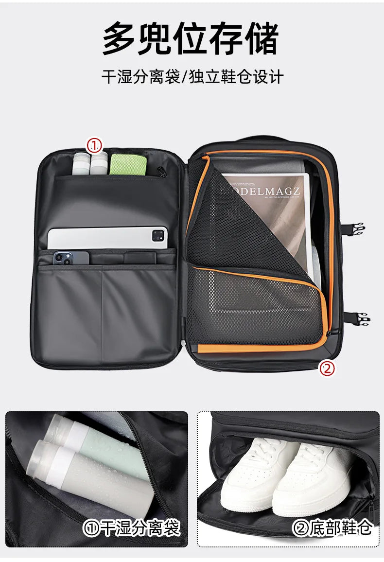 Ryanair Cabin Bag Luggage - 15.6 Inch Laptop Business Travel Backpack for Men And Women College School Backpack