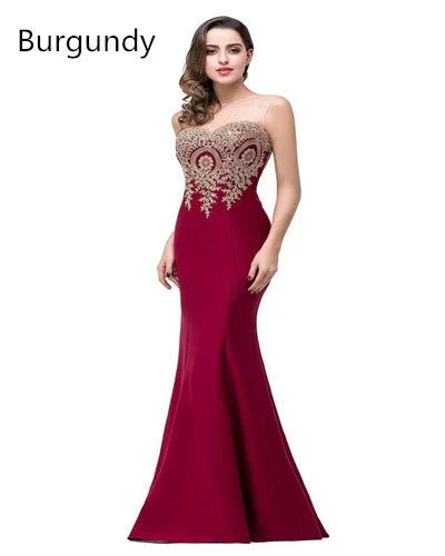 Mint Green Bridesmaid Dresses Mermaid Lace Applique Mesh Neck Backless Evening Formaol Party Prom Gown For Bride Vestido De Gala