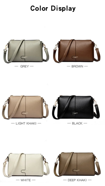 Genuine Brand Luxury Handbags Women Bags Designer Top Quality Soft Leather Shoulder Bags for Women Female Crossbody Bag Handbags