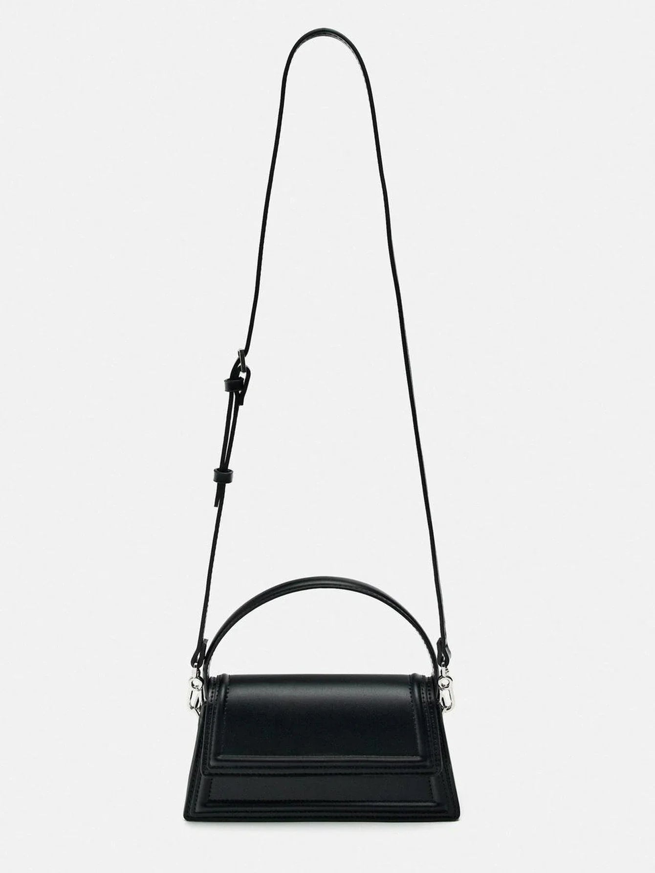 2024 summer new brown Mini City crossbody bag Black casual fashion hand bill shoulder bag