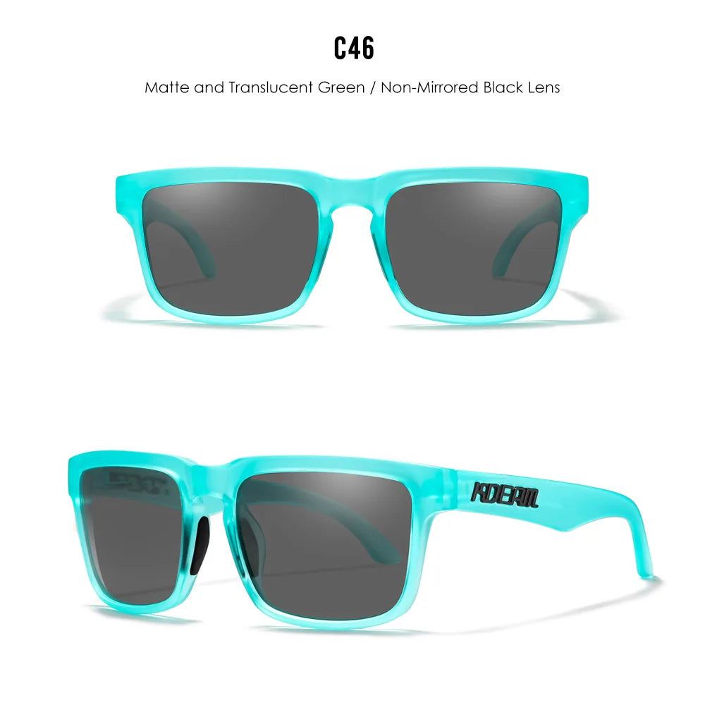 Sunglasses for Men Transparent Gray Frame Fashion Unisex Outdoor