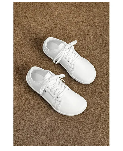 Mens Artificial Leather Wide Barefoot Shoes Unisex Plus Size Male Outdoor Minimalist Sneakers Women Zero Drop Casual Walking