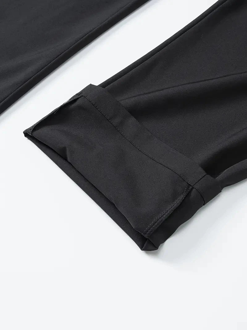 2 Pieces Men's Casual Pants Stretch Elastic Waist Jogger Korean Classic Blue Black Gray Male Brand Trousers Plus Size