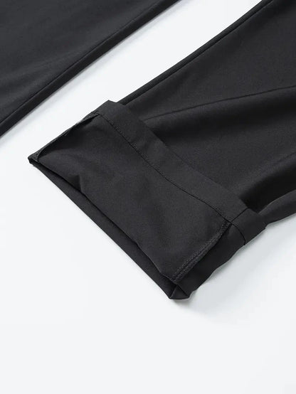2 Pieces Men's Casual Pants Stretch Elastic Waist Jogger Korean Classic Blue Black Gray Male Brand Trousers Plus Size