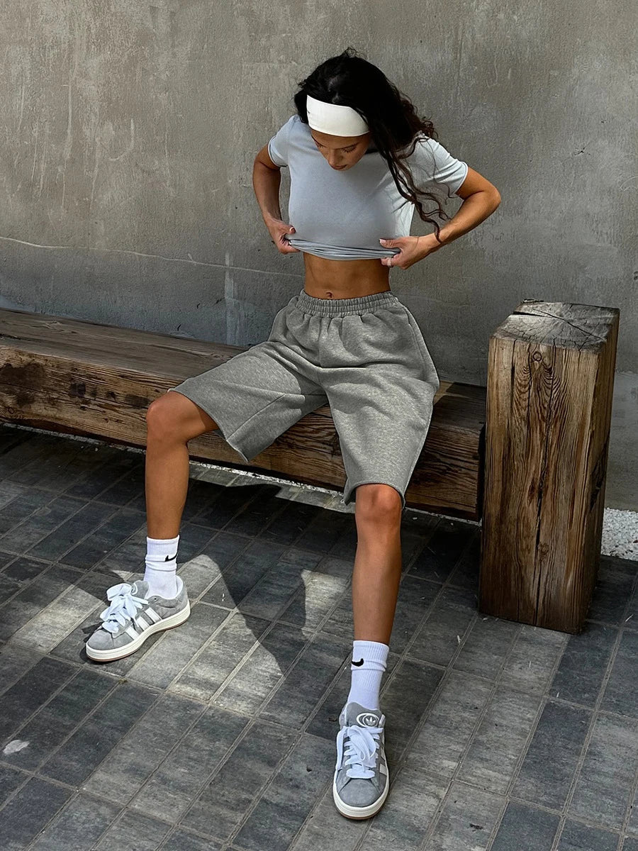 100% Cotton Casual Shorts  Women's Soft Breathable & Stylish for Everyday Wear Shorts  Couple Pants Summer Shorts