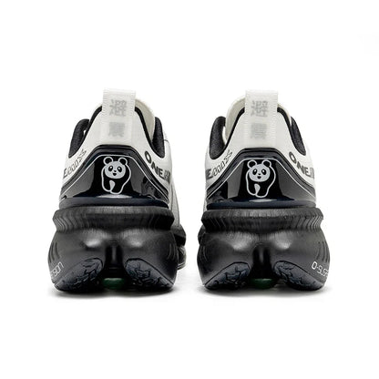 Cushioning Running Shoes For Men Suitable Heavy Runners Lace Up Sports Women Non-slip Outdoor Athletic Male Sneakers