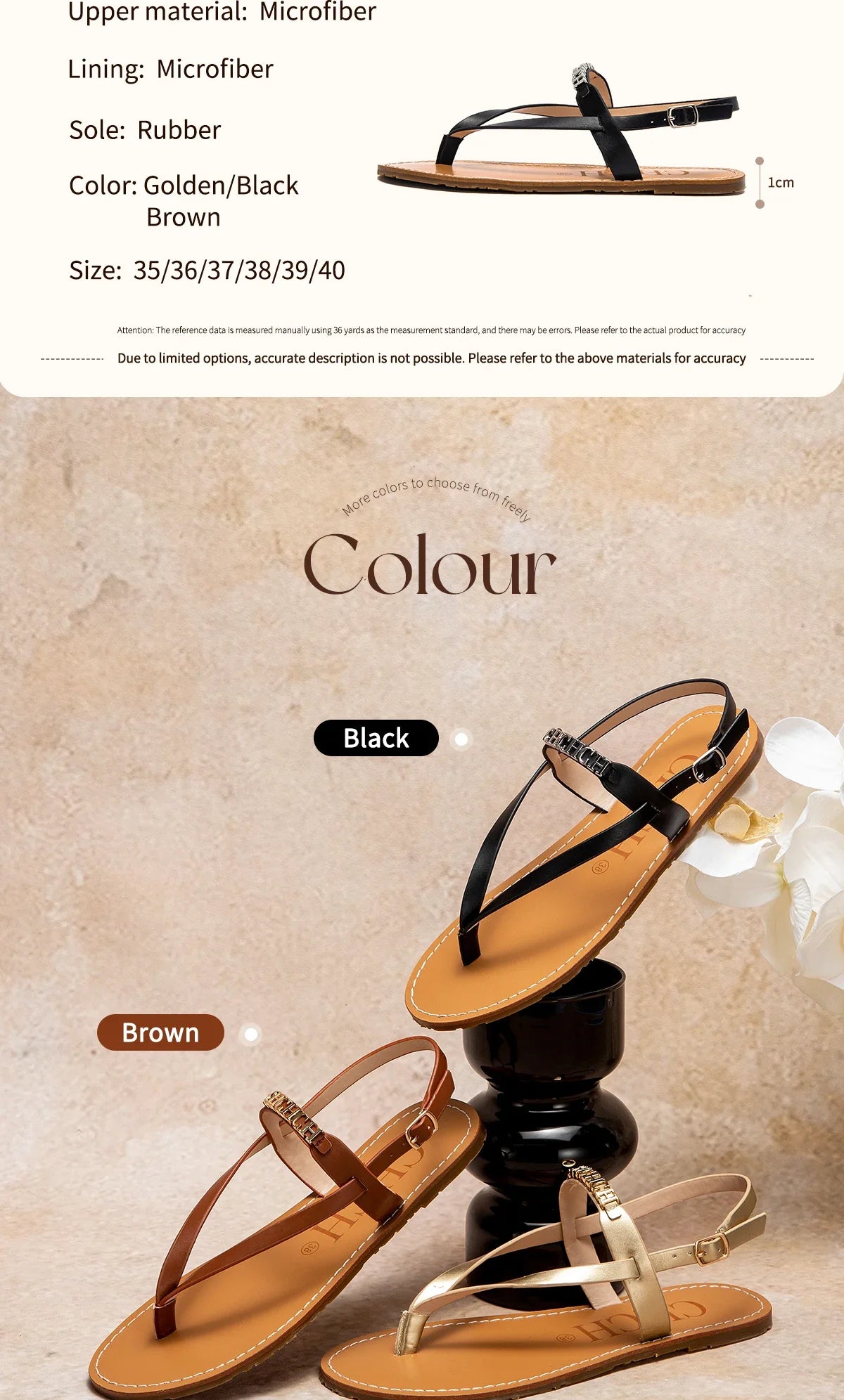 Women's Sandals New Simple Flat Bottom Non slip Thin Strip Shoes Beach Women's Shoes
