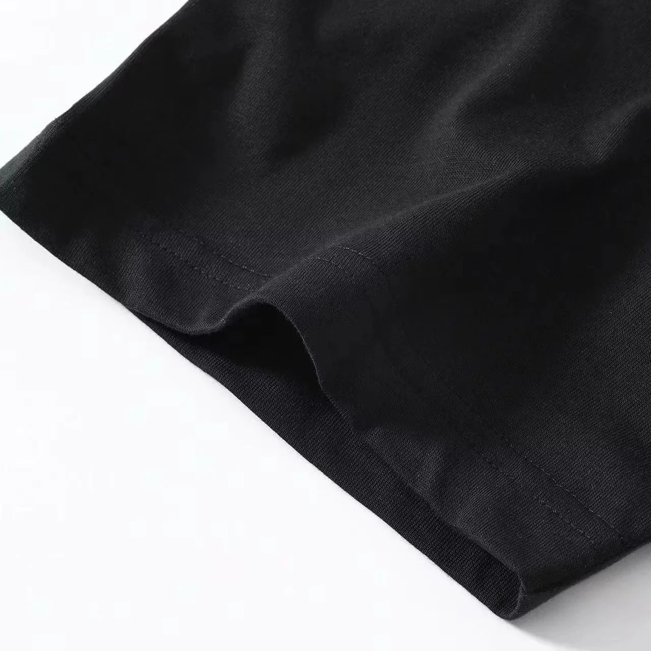 Pure Cotton Round Neck Short-sleeved T-shirt 2025 Summer New Pure Cotton Casual Loose Retro Street Trend Top Clothes