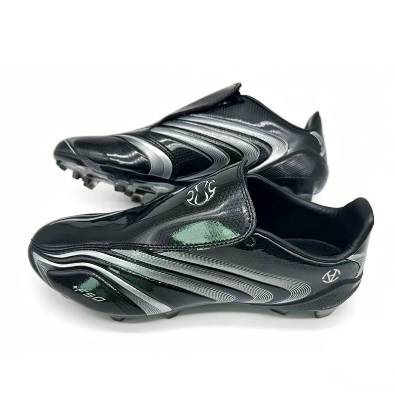 F50+ Professional Mens Soccer Shoes Training Non-Slip Turf Soccer Cleats Boys TF/FG Football Sneakers Man Chuteira Campo 39-45