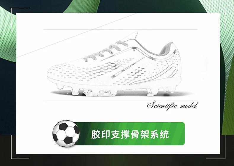 New Men Football Boots Non-Slip High-quality Woman Soccer Shoes Grass Cleats Futsal Sneakers Match Indoor Outdoor Football Shoes