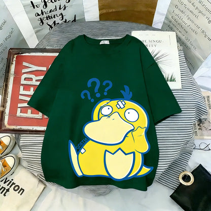 T Shirt Man Women 2026 Summer Y2k Cotton Short Sleeve Tee Streetwear Clothes Oversized Casual Top Fashion Unisex
