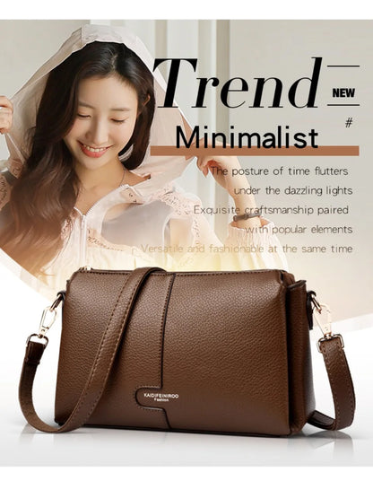 Genuine Brand Luxury Handbags Women Bags Designer Top Quality Soft Leather Shoulder Bags for Women Female Crossbody Bag Handbags