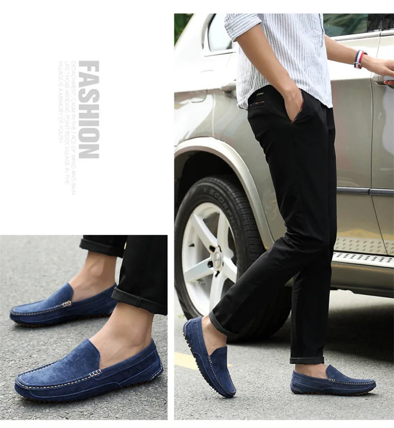 Leather Man Loafers Luxury 2022 Casual Shoes For Men Boat Shoes Handmade Men Slipon Driving Shoes Male Moccasins Zapatos