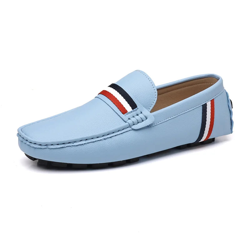 Men Shoes Slip on Loafers Mens Business Office Shoes Classic PU Leather Men's Loafer Shoes Casual Men Driving Shoes Men's Shoes