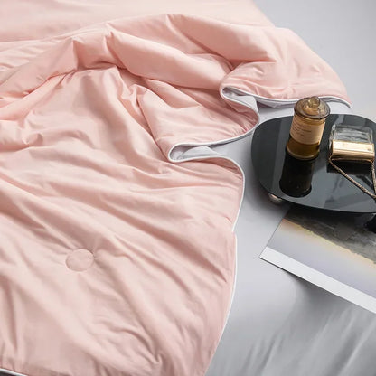 High Quality Cooling Blankets Smooth Air Condition Comforter Lightweight Summer Quilt with Double Side Cold  Cooling Fabric
