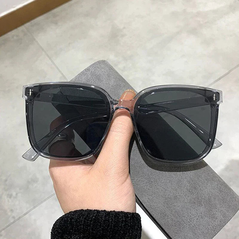 Vintage Square Sunglasses Women Oversized Sunglass Men Retro Black Sun Glasses Shades Goggle UV400  Oculos De Sol