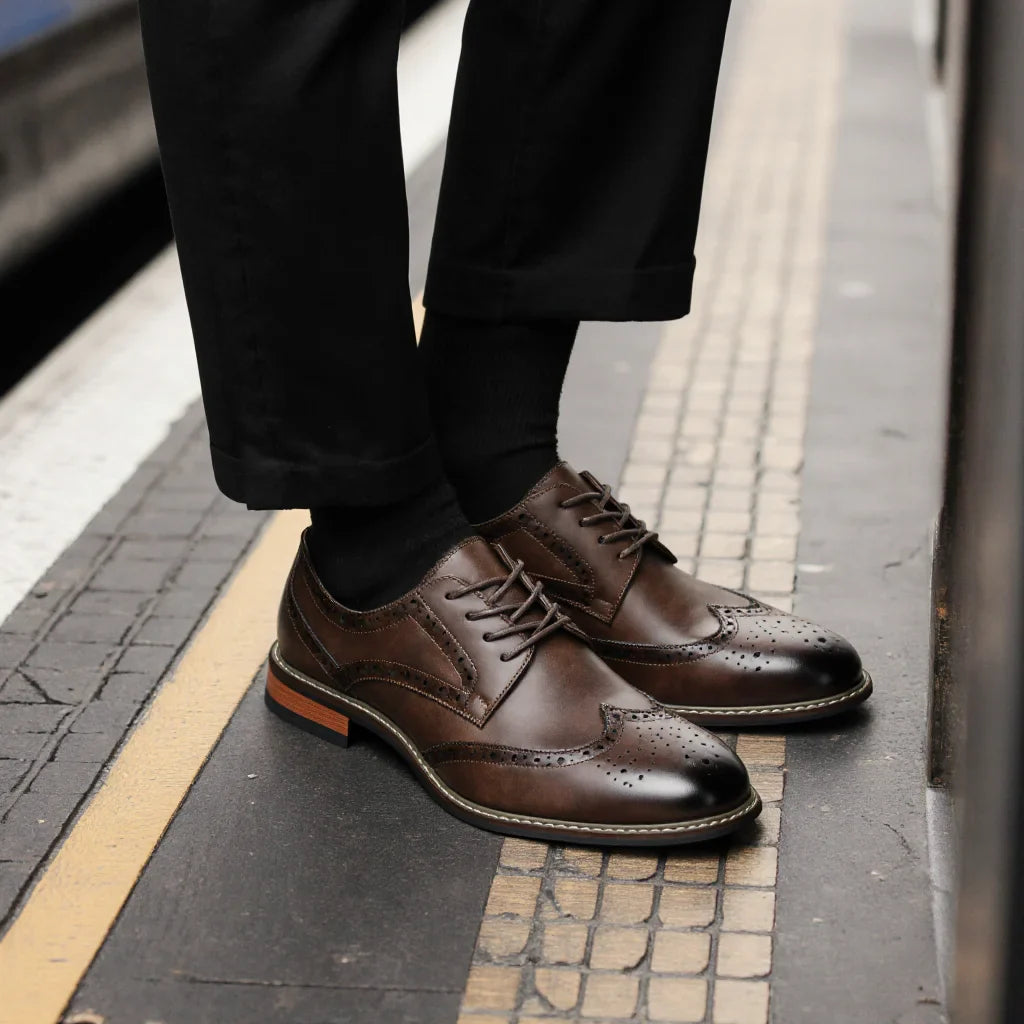 Leather Shoes For Men Business Stylish Gentleman'S Comfortable Formal Shoe