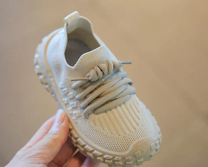 Sport Running Soft Casual Breathable Spring Autumn Baby Boys Girls Bottom Non-Slip Kids Sneakers Children Shoes