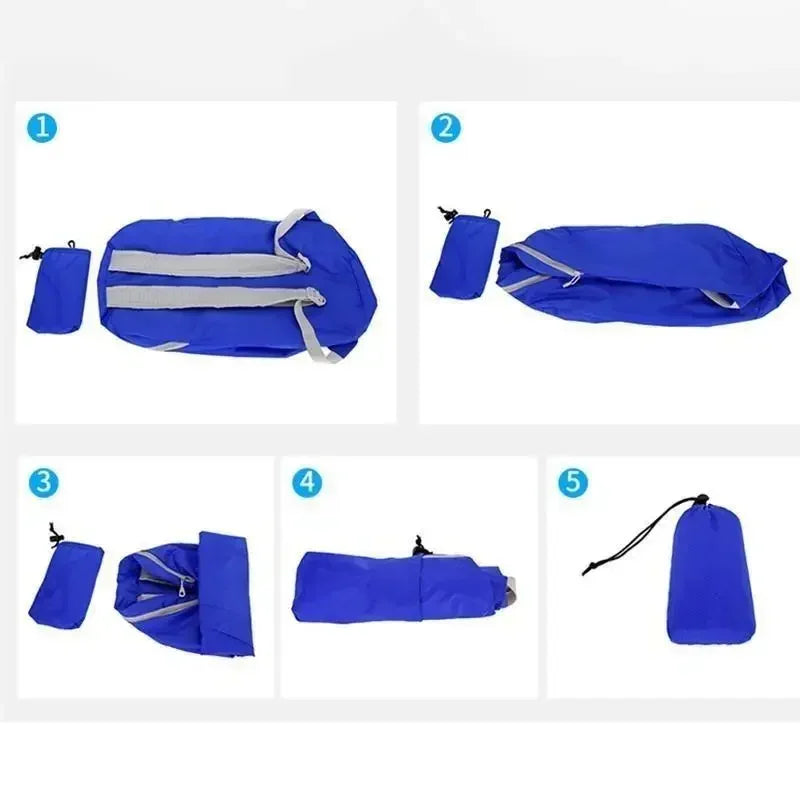 Waterproof Lightweight Foldable Backpack Portable Sports Travel Hiking Bag Pack - Durable Outdoor Gear for Active Adventures