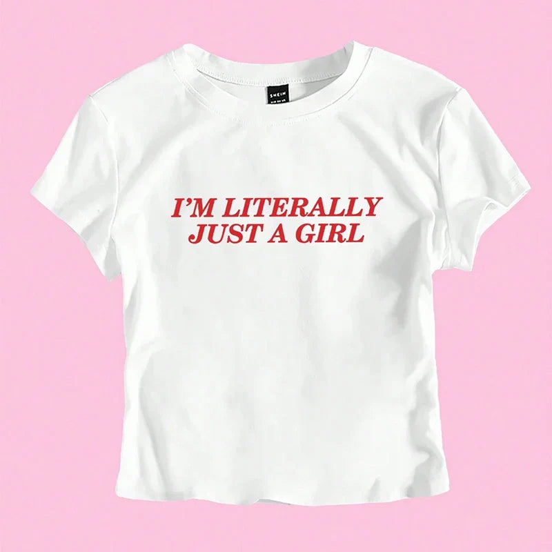 PORTUGAL Cute 2000s Aesthetics Letter Print Blue Baby Tees Y2K Streetwear O-neck Short Sleeve Crop Tops Women Fashion 2023 Slim